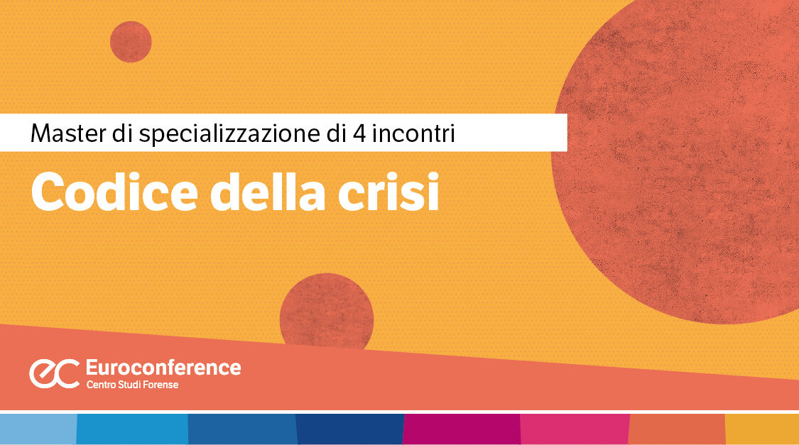 Immagine Codice della crisi | Euroconference